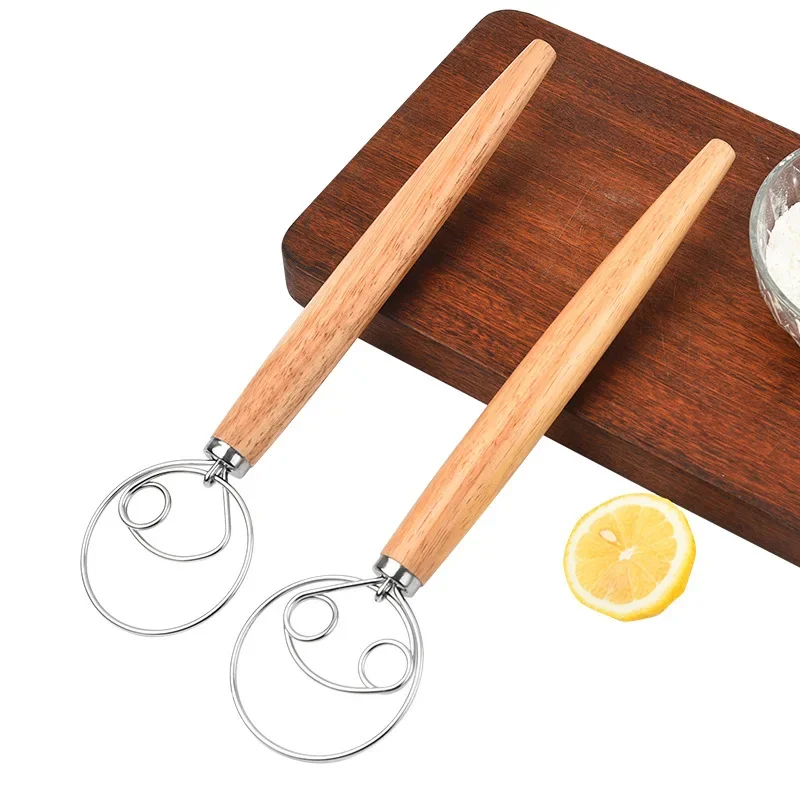 Immersion Hand Blender Set - Dänischer Teig, Schneebesen, Edelstahl, niederländischer Stil,