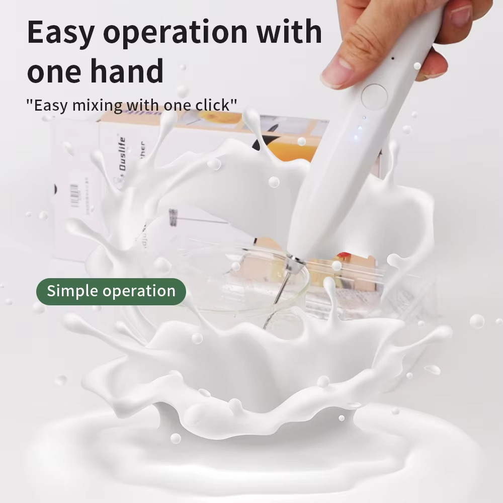 Elektrischer Milchaufschäumer, – Portable Blender Usb Rechargeable Bewertung und Preis